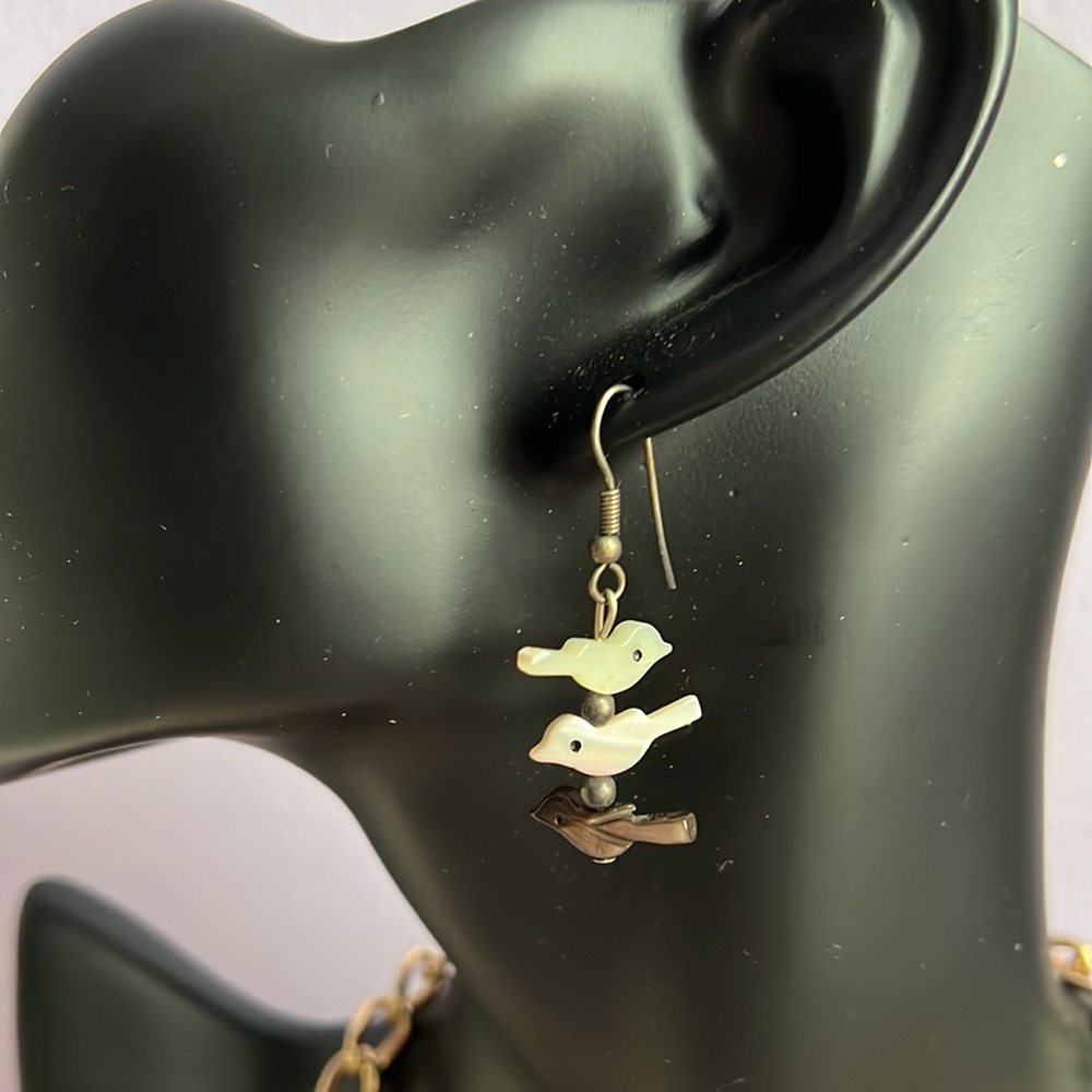 MOP Earrings - Picture 3 of 4